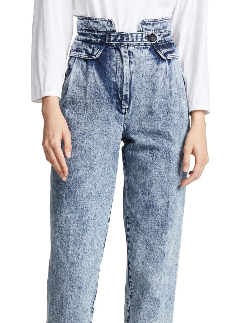 Sea New York Jocelyn Acid Wash Denim NWT - Picture 2 of 13